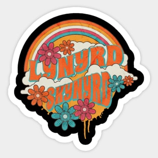 Retro Rainbow // Lynyrd Skynyrd Sticker